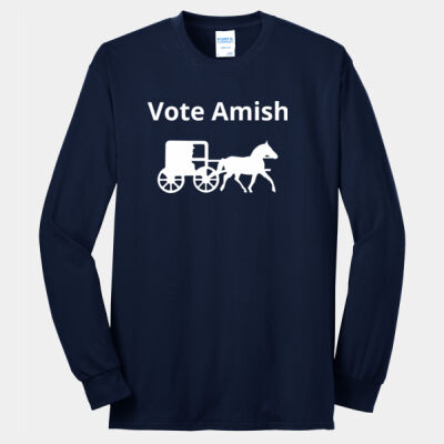 Printed  - Long Sleeve Core Blend Tee Thumbnail