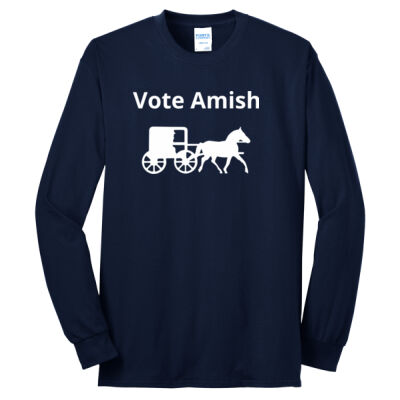 Printed  - Long Sleeve Core Blend Tee Thumbnail