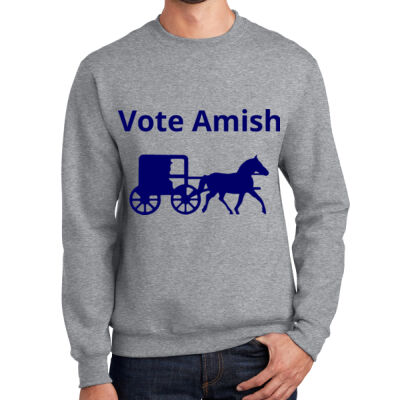 Printed - Essential Fleece Crewneck Sweatshirt Thumbnail