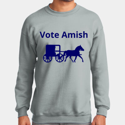 Printed - Tall Essential Fleece Crewneck Sweatshirt Thumbnail