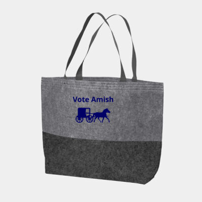 Printed - Large Felt Tote Thumbnail