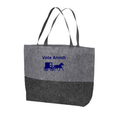 Printed - Large Felt Tote Thumbnail