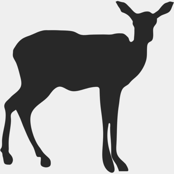 Deer Doe Silhouette 2 Thumbnail