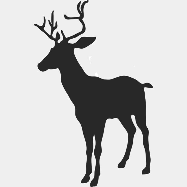 Deer Buck Silhouette 17 Thumbnail