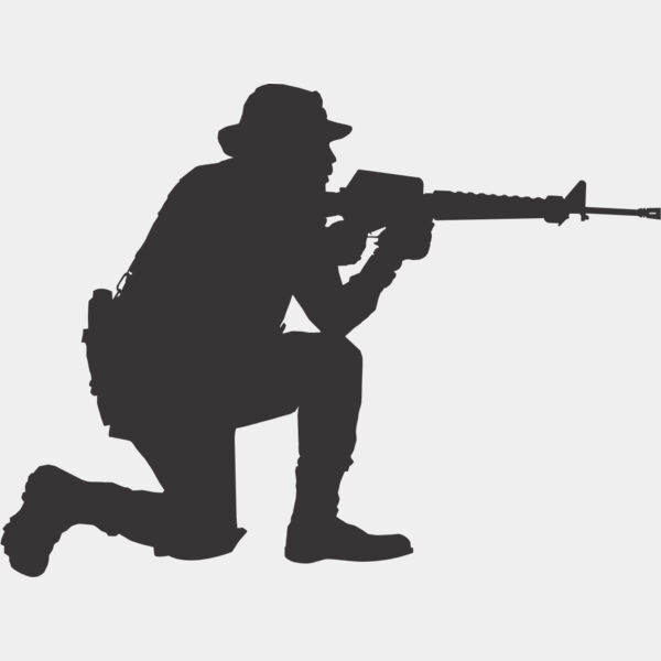 Soldier Silhouette 5 Thumbnail