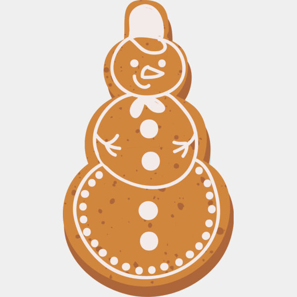 Gingerbread Cookie Snowman 1 Thumbnail
