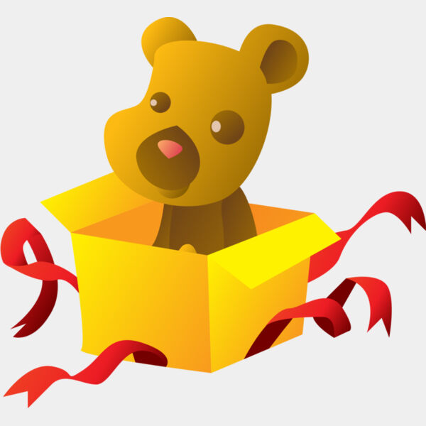 Christmas Teddy Bear Gift Present 1 Thumbnail
