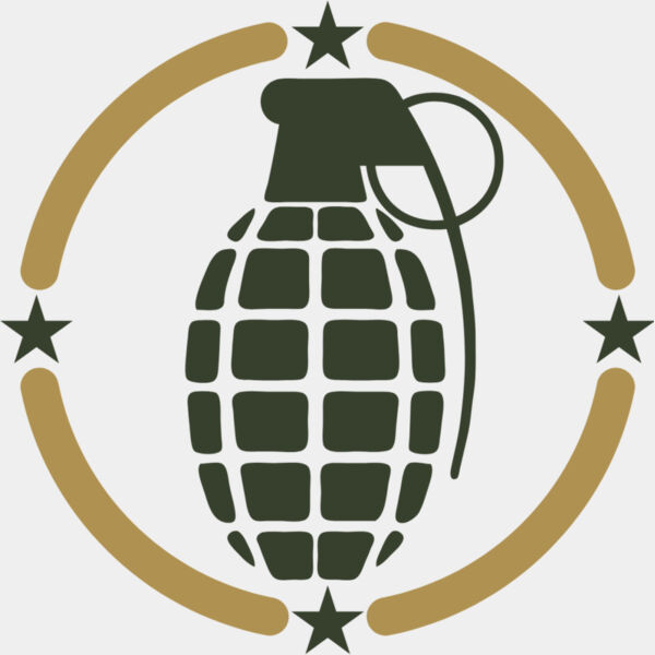 Military Grenade Star Emblem 1 Thumbnail