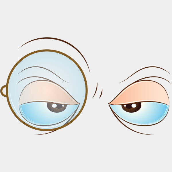 Fancy Monocle Cartoon Eyes 1 Thumbnail